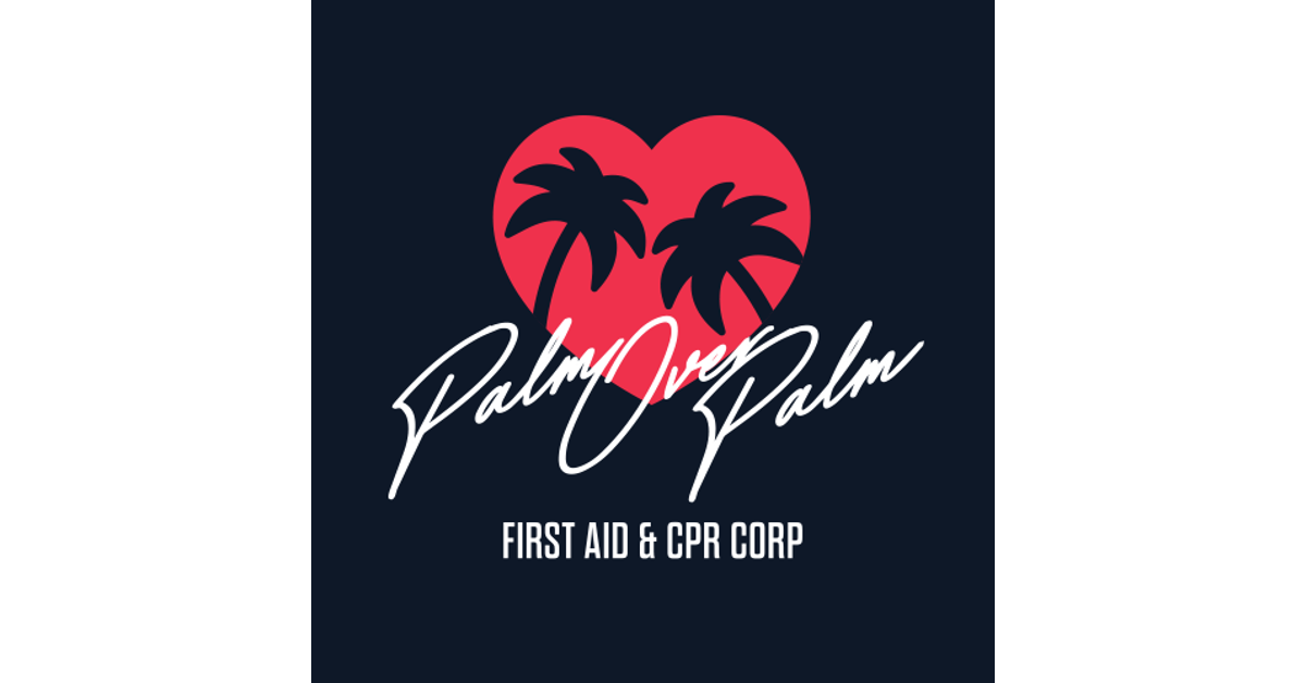 Same Day CPR Certification Card Palm Over Palm First Aid CPR Corp