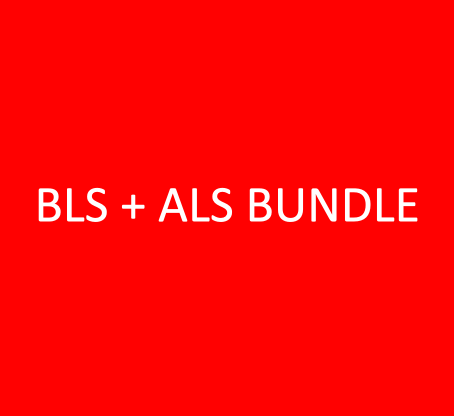 BLS + ALS BUNDLE – Palm Over Palm First Aid & CPR Corp.