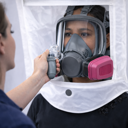 OSHA R95 Mask Fit Testing Miami | 15-Min Qualitative Test – Palm