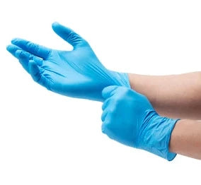 Powder-Free Nitrile Exam Gloves, 1 Box (Pack of 100)